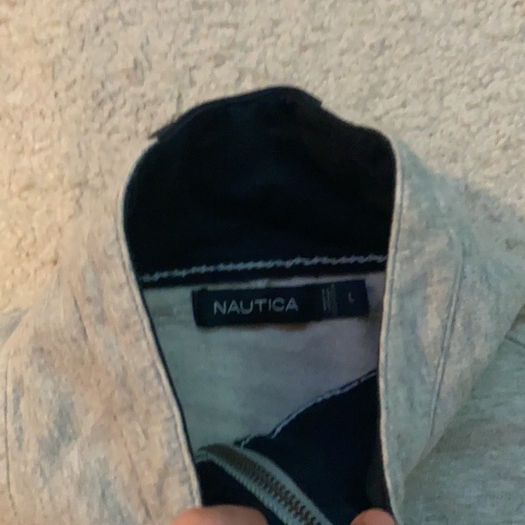 Large Nautica Half Zip Long Sleeve - Picture 3 of 6